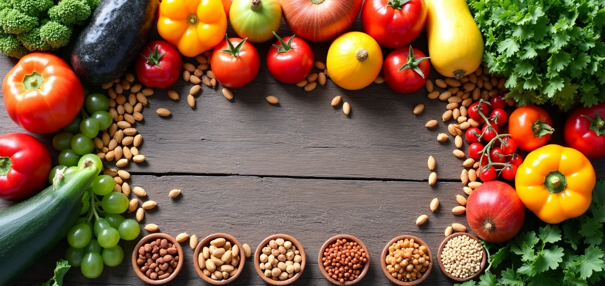 Εικόνα που απεικονίζει υγιεινή διατροφή και ευεξία